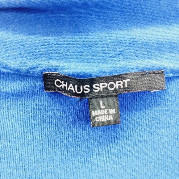 Kimono Chaus Open Cardigan Royal Sharkbite Drape Whimsycore Fairy Coastal Size L - Picture 15 of 15